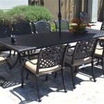 10 Person Outdoor Dining Table