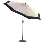 Black And White Outdoor Umbrellas