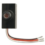 Outdoor Light Post Photo Sensor
