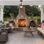 Outdoor Living Spaces With Fireplace