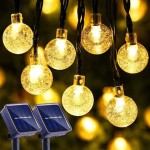 Solar Powered String Outdoor Lights