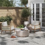 Wood And Rope Outdoor Furniture